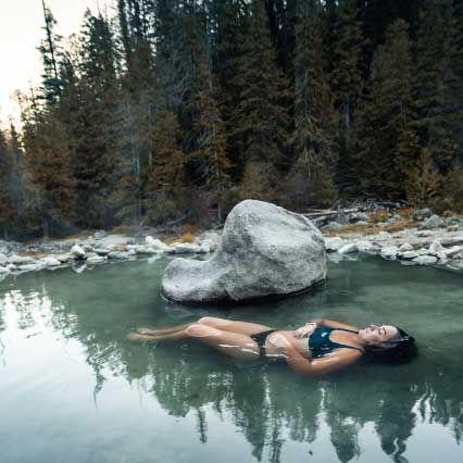hot springs Featherville Idaho