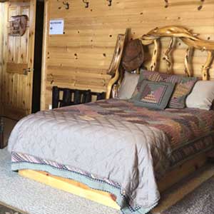 bed in bunk house